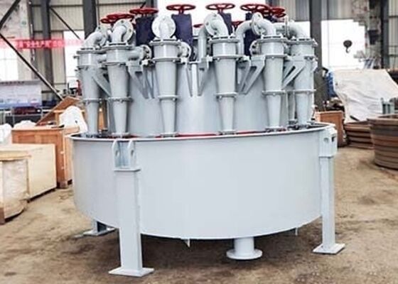 Máy tách hydrocyclone khai thác công nghiệp Lốc xoáy PU công suất cao để chế biến quặng đồng