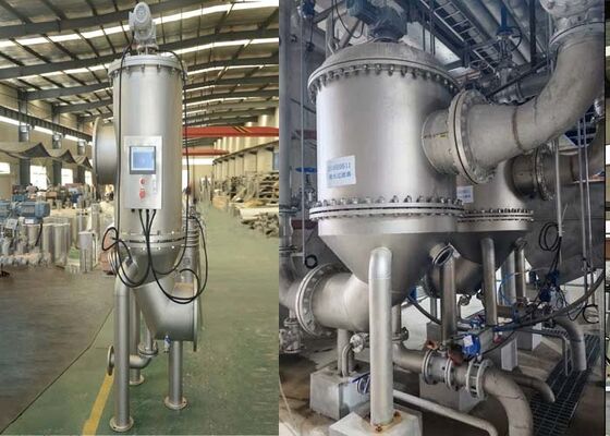 Máy xử lý nước thải làm sạch bộ lọc rửa ngược hình ống tự động SS304/316