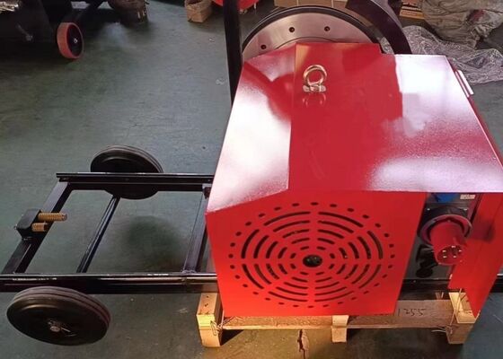 Máy cưa dây gắn trên đường ray chuyển đổi tần số kép 22kw để cắt bê tông và đá