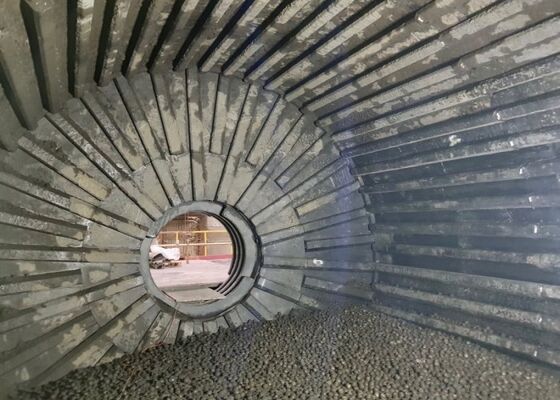 Lớp lót cao su chống mài mòn cao dành cho máy nghiền bi có tuổi thọ cao và bề mặt được xử lý nhiệt