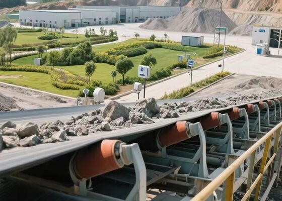 Vòng băng vận chuyển hạng nặng cao su công nghiệp chống mòn Xử lý vật liệu lớn