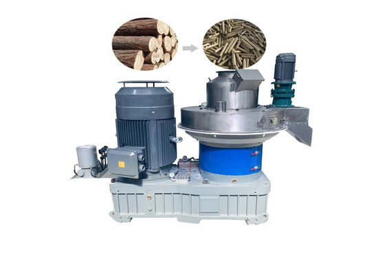 Máy ép than thủy lực 22kW 250-350kg/h cho trấu