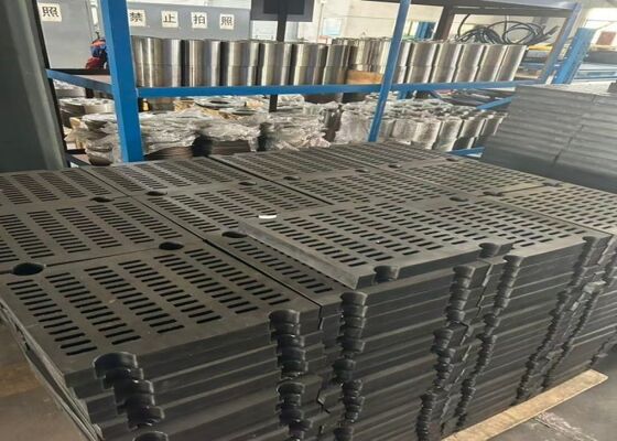 Bảng sàn màn hình cao su tùy chỉnh cho thiết bị hầm mỏ