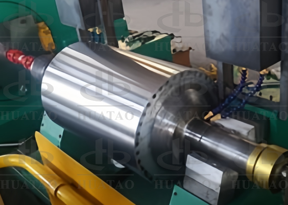 Con lăn sưởi ấm cảm ứng chống ăn mòn phun gốm cho bộ lọc PTFE và lịch dệt