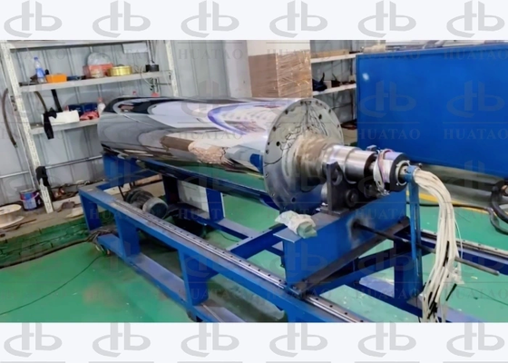 Con lăn sưởi ấm cảm ứng kiểm soát nhiệt độ bề mặt nghiêm ngặt cho nhiệt độ cao composite và chống giả bằng laser