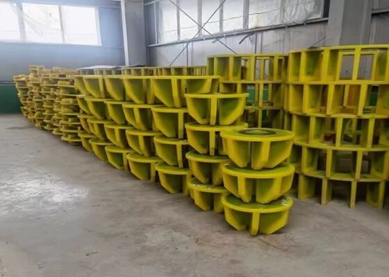 Linh kiện máy tuyển nổi polyurethane cho mỏ vàng và đồng