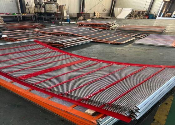 Lưới màn hình tự làm sạch chống mài mòn cho thiết bị khai thác đá