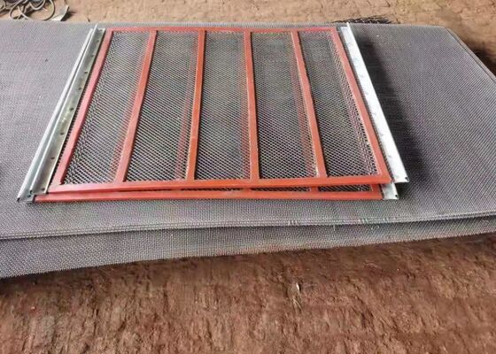 Màng màn hình khai thác với tự làm sạch và thiết kế chống tắc nghẽn
