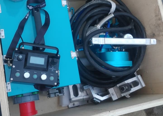 Máy cưa tường điện 26kw để cắt tường bê tông nhanh và chính xác