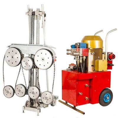 Máy cưa dây thủy lực hạng nặng thông minh 30KW với động cơ tần số thay đổi
