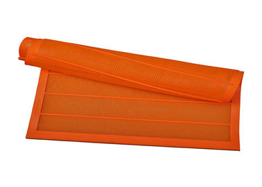 700mm x 1040mm Orange Polyurethane Lưới màn hình mịn cho mỏ đá