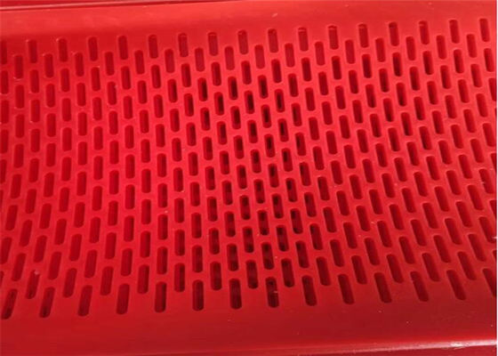 Màn hình Flip Flop Polyurethane Elastomer có độ bền cao với màu sắc có thể tùy chỉnh cho các hệ thống chốt và kẹp