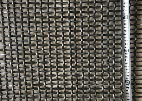 High Carbon Woven Wire Screen Tension Wire Mesh với móc để sàng lọc chống xói