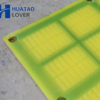 Màng màn hình rung polyurethane cường độ cao cho khai thác đá và kích thước