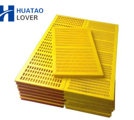30mm Độ dày 305x305mm Thép khung Polyurethane màn hình bảng điều khiển cho khử nước
