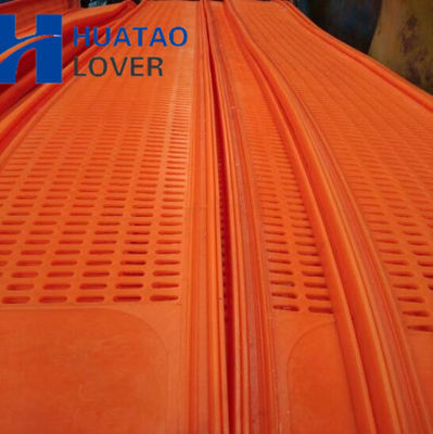 Polyurethane Flip Flop Screen Mesh với độ chống mài cao, khẩu độ tùy chỉnh và bảng điều khiển mô-đun cho khai thác mỏ