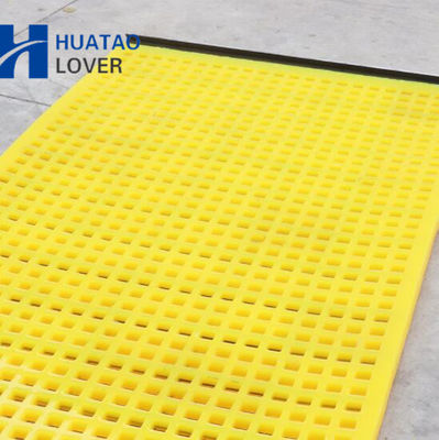 Khẩu độ vuông màn hình Polyurethane dày 40mm cho khai thác