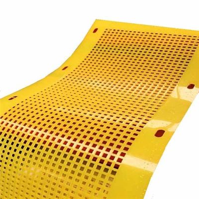 2mm Độ dày Polyurethane Flip-Flop Screen Mat cho Sieving Cullets với kích thước tùy chỉnh