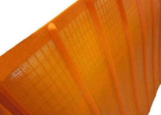 1040x700mm Fine Wet Screening Polyurethane Screen Mesh với hiệu quả sàng lọc cao và chống mù