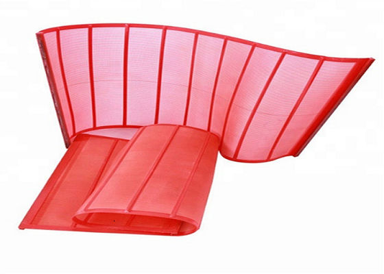 Lưới sàng rung polyurethane chống ăn mòn 0.39mm tần số cao cho khai thác mỏ