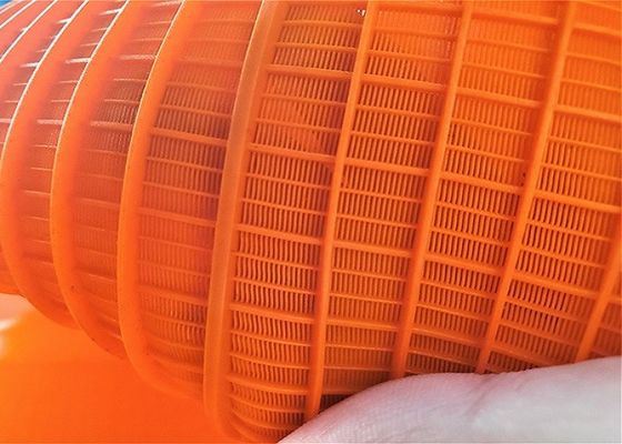 5mm Độ dày Polyurethane lỗ rung màn hình lưới 1040x700mm chống ăn mòn hiệu quả sàng lọc cao